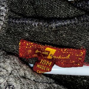 7ForAllMankind gray zipper hoodie&matching Tshirt